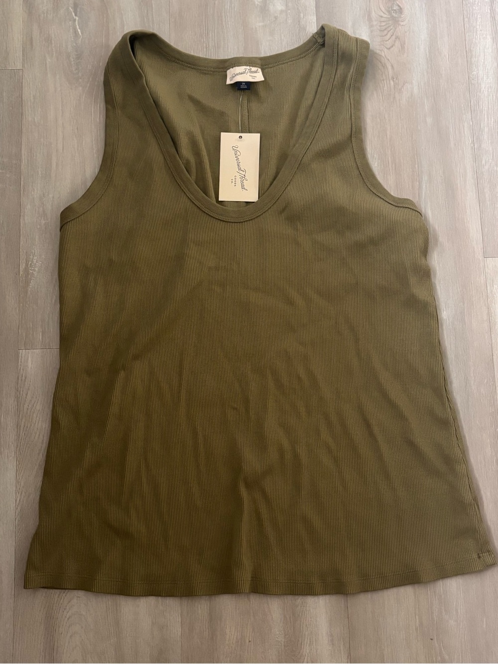 Universal Thread Ribbed Tank Top NWT 2X